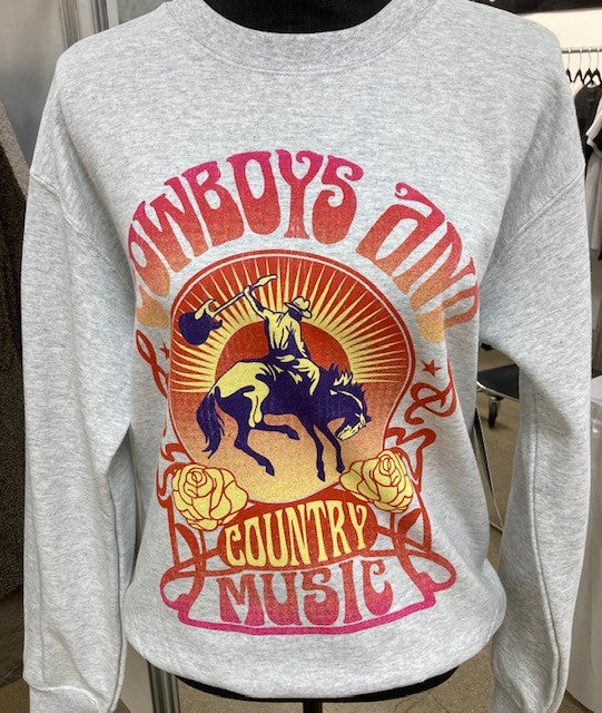 Cowboys & Music Sweatshirt